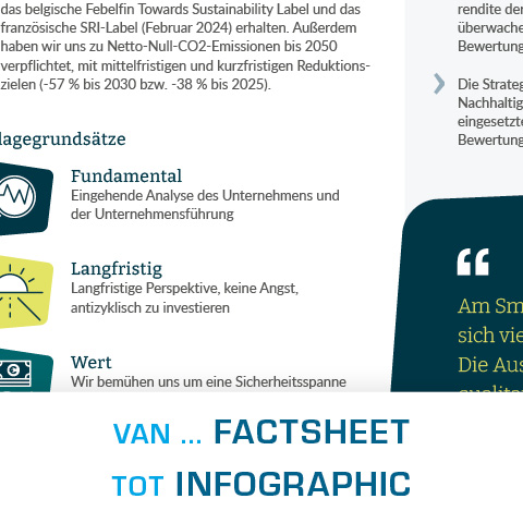 Van factsheet tot infographic.