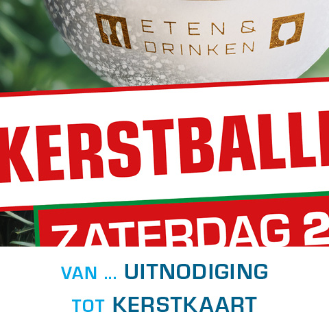 Van uitnodiging tot kerstkaart.